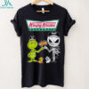 Official Los Angeles Angels x Grinch Santa Heartbeat Love Logo Merry Christmas Shirt