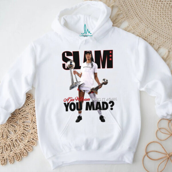 Official Las Vegas Aces A’ja Wilson SLAM Cover T Shirt