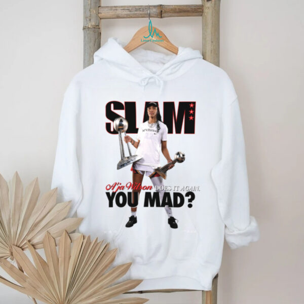 Official Las Vegas Aces A’ja Wilson SLAM Cover T Shirt
