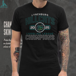 Official Lynchburg Hillcats 2025 Carolina League Champions T Shirt