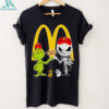 Official BJ’s Merch Grinch And Jack Skellington Fist Bump BJ’s Halloween Hoodie