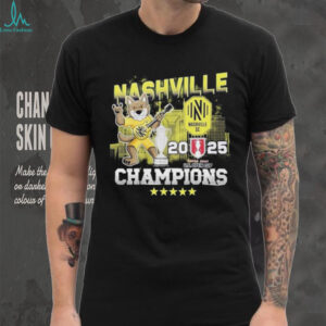 Official Nashville SC 2025 US Open Cup Champions Celebrating Shirt