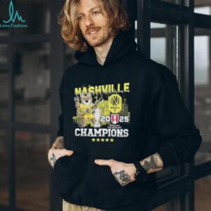 Official Nashville SC 2025 US Open Cup Champions Celebrating Shirt