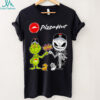 Official Los Angeles Dodgers x Grinch Santa Heartbeat Love Logo Merry Christmas Shirt