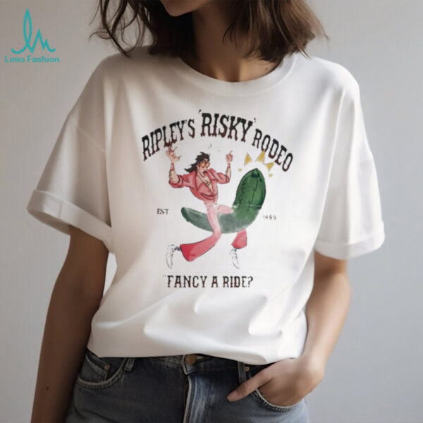 Official Ripley’s Risky Rodeo Fancy A Ride 1969 Shirt