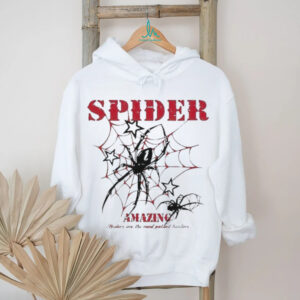 Official Spider Amazing Spider Are The Most Patient Hunters Shirt