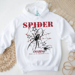 Official Spider Amazing Spider Are The Most Patient Hunters Shirt