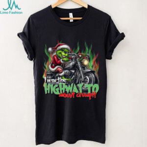 Official The Grinch I’m On The Highway To Mount Crumpit Merry Christmas Hoodie