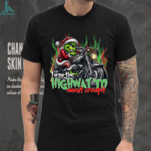 Official The Grinch I’m On The Highway To Mount Crumpit Merry Christmas Hoodie