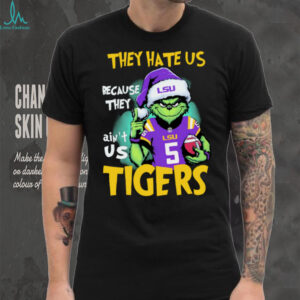 Official The Grinch They Hate Us Because Ain’t Us LSU Tigers Christmas Shirt