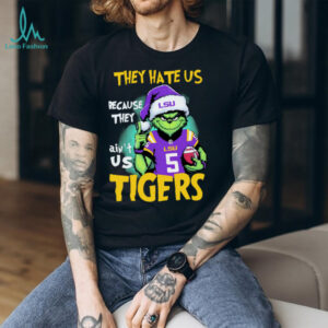 Official The Grinch They Hate Us Because Ain’t Us LSU Tigers Christmas Shirt