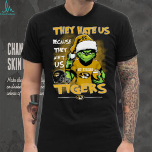 Official The Grinch They Hate Us Because Ain’t Us Missouri Tigers Christmas Shirt
