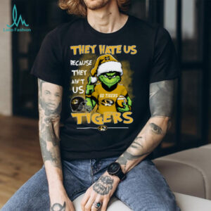 Official The Grinch They Hate Us Because Ain’t Us Missouri Tigers Christmas Shirt
