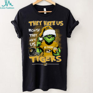 Official The Grinch They Hate Us Because Ain’t Us Missouri Tigers Christmas Shirt