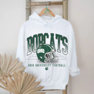 Ohio Bobcats Football Distressed T Shirt