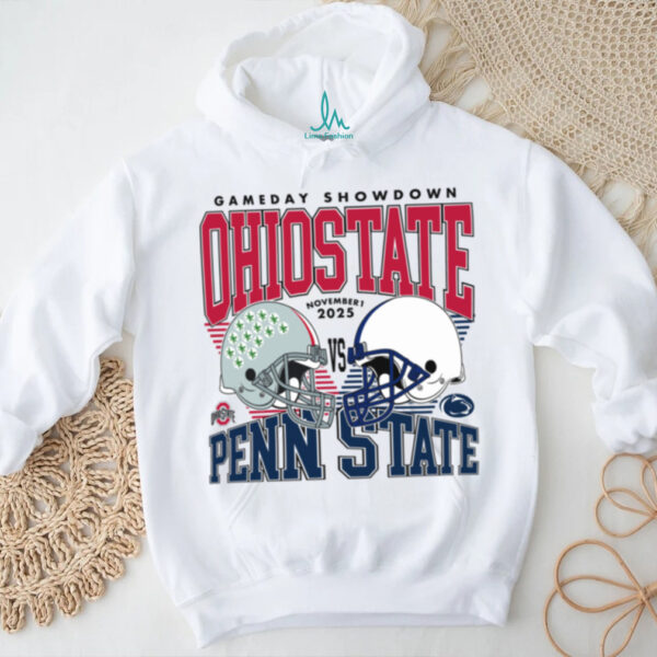 Ohio State Buckeyes Football vs Penn State Nittany Lions T Shirt College Football Game Day Merch