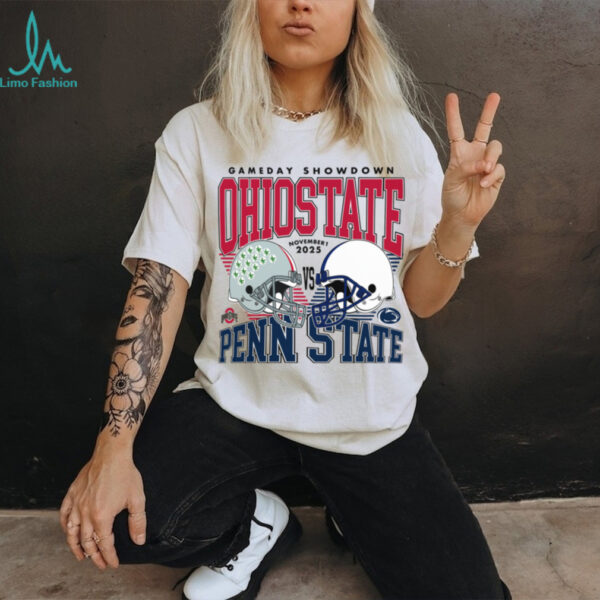 Ohio State Buckeyes Football vs Penn State Nittany Lions T Shirt College Football Game Day Merch