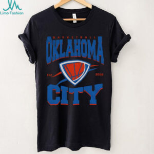 Oklahoma City Thunder basketball est 2008 shirt