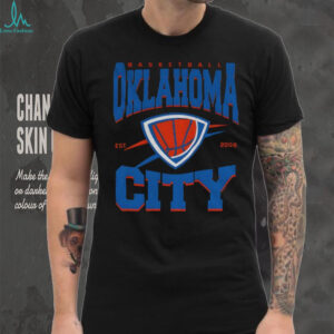 Oklahoma City Thunder basketball est 2008 shirt