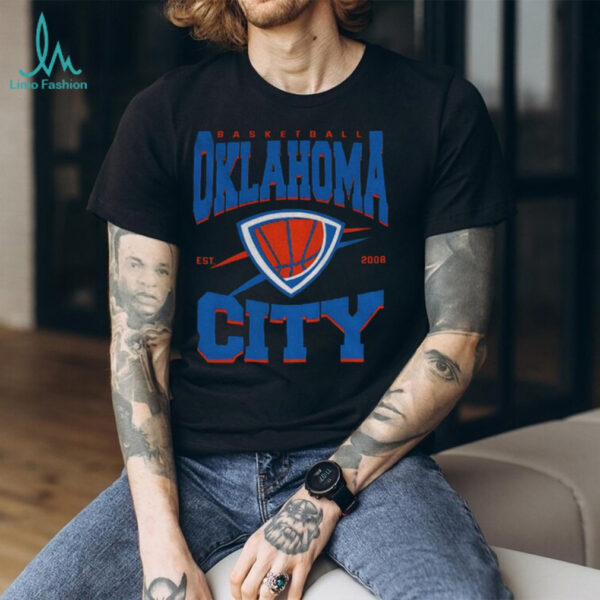 Oklahoma City Thunder basketball est 2008 shirt