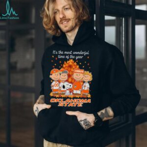 Oklahoma State Cowboys X Peanuts It’S The Most Wonderful Time Of The Year The Fall Shirt