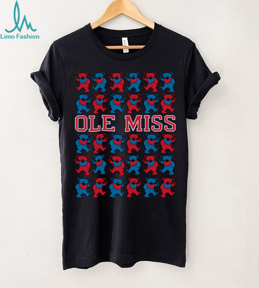 Ole Miss Grateful Dead Dancing Bears Logo Shirt Ole Miss Grateful Dead Dancing Bears Logo Shirt