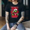 Custom Cavaliers Grinch Christmas Tee, Funny Holiday Shirt with Santa Hat Lights Scarf, NBA Basketball Fan Gift