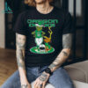 Personalized Merry Grinchmas Shirt, Custom Grinch Christmas T Shirt with Dogs and Family Names, Funny Holiday Gift