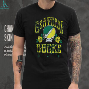 Oregon Ducks Grateful Ducks Nike roses shirt