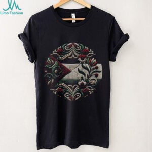 Palestine rose flower anti war free palestine shirt