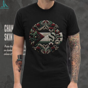 Palestine rose flower anti war free palestine shirt