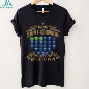 Paris Saint Germain 2025 Champions d’Europe Team Roster Shirt