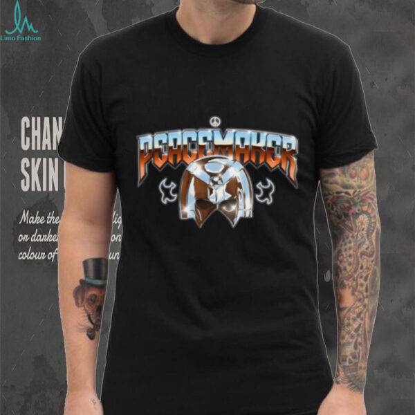 Peacemaker Helmet Oversized Faded TShirt