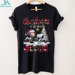 Peanuts Christmas Is All About Jesus T shirt