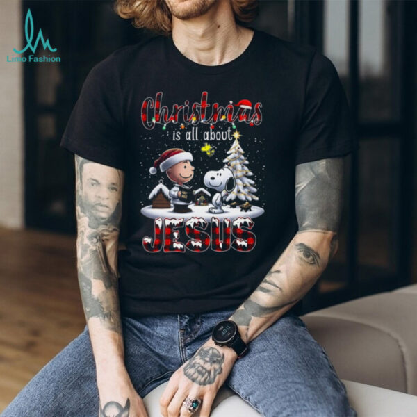 Peanuts Christmas Is All About Jesus T shirt