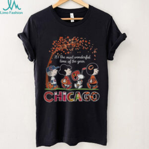 Peanuts It’s The Most Wonderful Time Of The Year Chicago Sports T Shirt