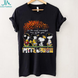 Peanuts Pittsburgh Sports T Shirt It’s the Most Wonderful Time of the Year