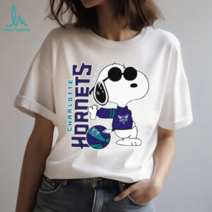 Peanuts Snoopy Charlotte Hornets Basketball 2025 Shirt
