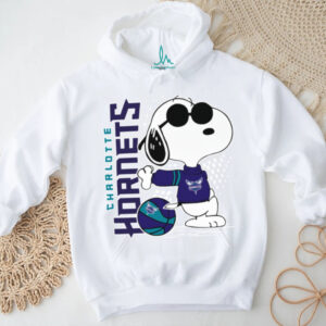 Peanuts Snoopy Charlotte Hornets Basketball 2025 Shirt
