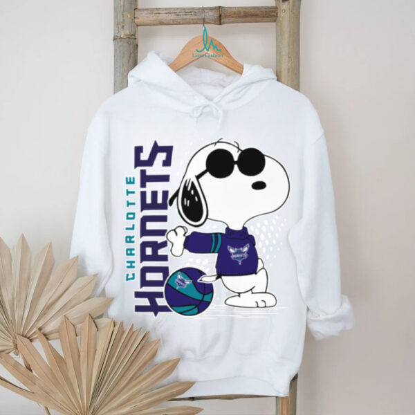 Peanuts Snoopy Charlotte Hornets Basketball 2025 Shirt