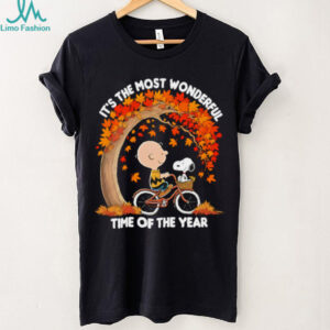 Peanuts Snoopy It’s The Most Wonderful Time Of The Year Fall 2025 Shirt