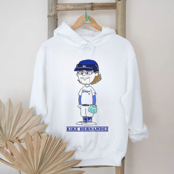 Peanuts x Kike Hernandez Los Angeles Dodgers baseball 2025 shirt