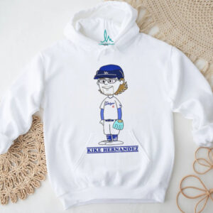Peanuts x Kike Hernandez Los Angeles Dodgers baseball 2025 shirt