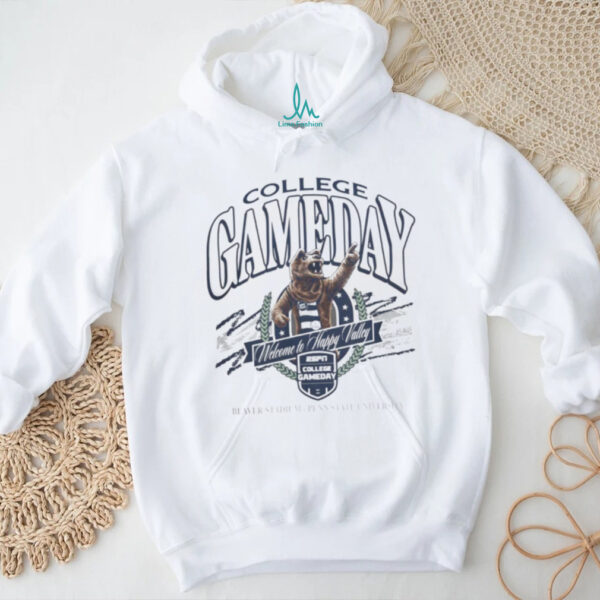 Penn State Merch Mascot Football 2025 College Game Day T Shirt