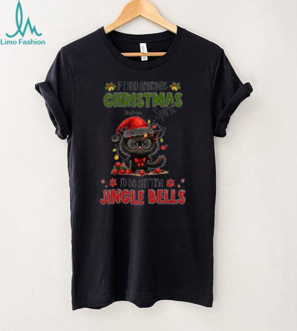 Personalized Funny Grumpy Cat Christmas Shirt, Sarcastic Holiday T Shirt, Cute Kitty Xmas Tee, Humor Gift for Cat Lovers