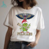 Personalized Pelicans Grinch Christmas Tee, Holiday Shirt with Santa Hat Lights Scarf, Funny NBA Basketball Fan Gift Idea