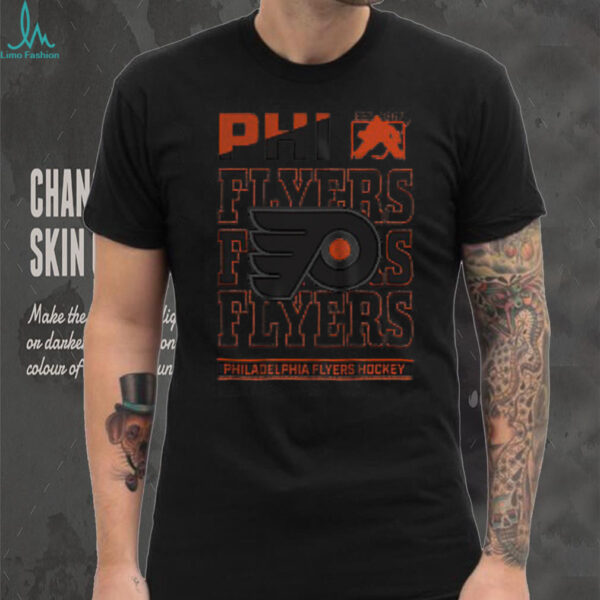 Philadelphia Flyers Boys Grey Timeless Short Sleeve T Shirt
