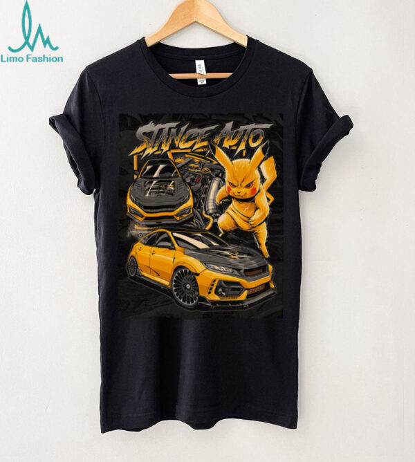 Pikachu Stance Auto Civic shirt