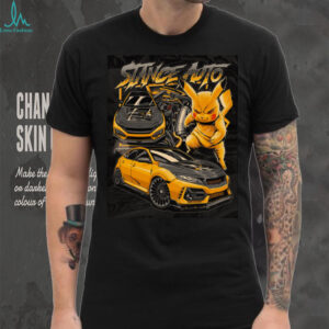 Pikachu Stance Auto Civic shirt