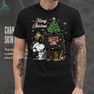 Pittsburgh Pirates Merry Christmas Snoopy Baby T Shirt Holiday Baseball Tee